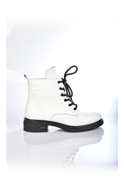 MEMORY Genuine Leather Women's Boots – Stylish Leather Boots with 4.5 cm Sole...