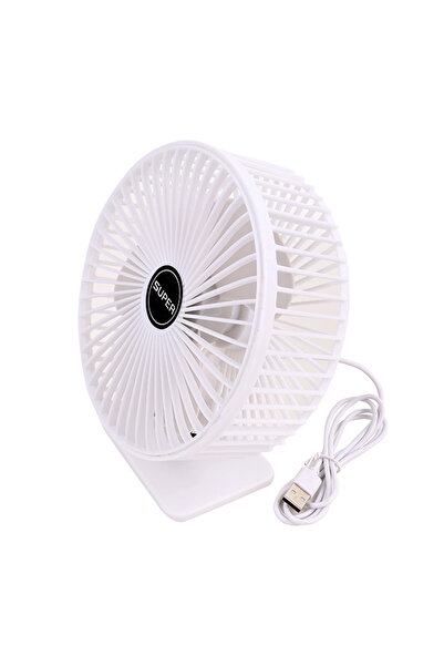 Lawazim Desktop USB Electric Fan - Compact Personal Desk Fan with Quiet Operation and Airflow
