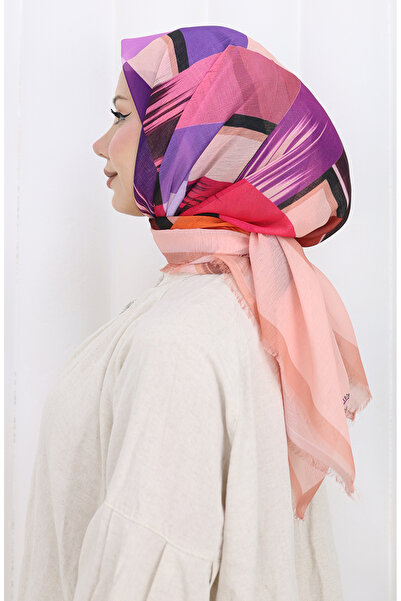 sefamerve Digital bedruckter Schal 70320-03 Lachstaba