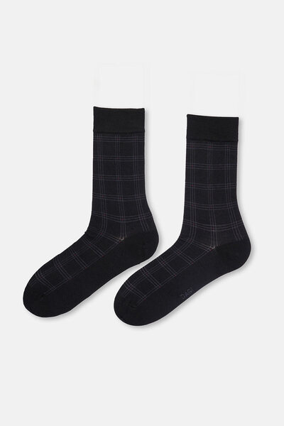 Eros Μαύρες ανδρικές κάλτσες μπαμπού