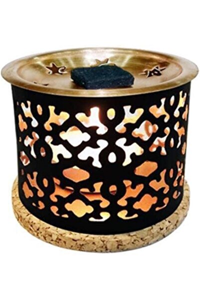 Generic دوخني - رقاقات الثلج - حامل مبخرة غريبة - بني