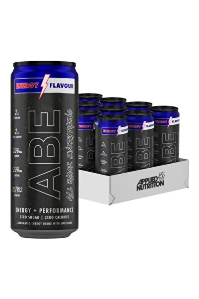 applied nutrition Abe Pre Workout Drink, Energy Performance Drink, Energy Flavour, (PACK OF 12 CANS