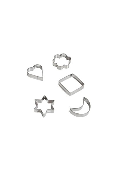 OEM Set 5 forme metalice pentru tort, diverse forme