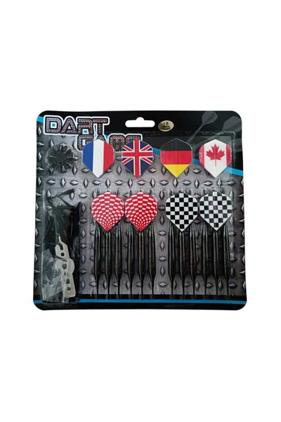 Other Dart set for electronic dartboards 18g MASTER Black Plated Brass 12 pcs