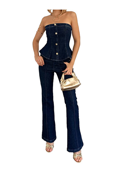 Dimalis Kadın Denim Takım