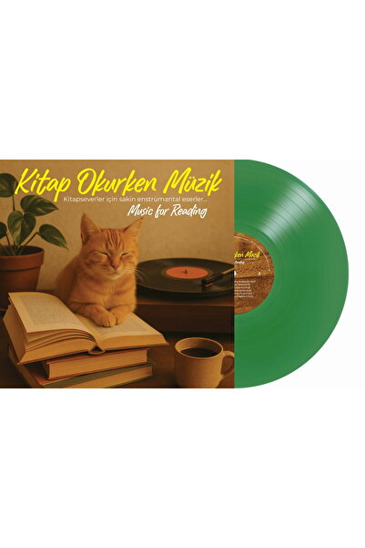 Artist Music Kitap Okurken Müzik - Transparan Yeşil Plak