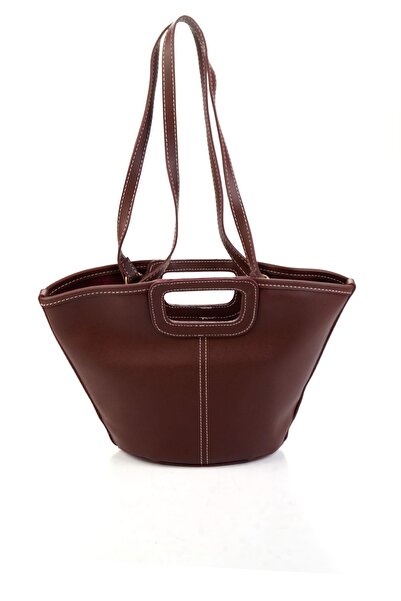 Bambi Bordo Kadın Omuz Çantası C06486251209