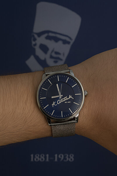 G Sport POLO Mustafa Kemal Atatürk Unisex Wristwatch with Wicker Cord (Special for 10Th of August)