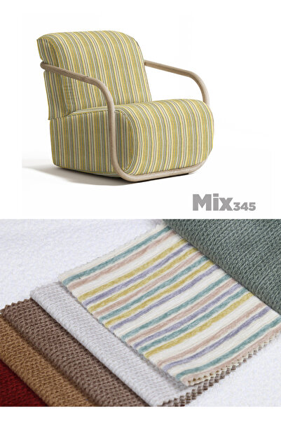 İstanbul Fabric Polarlı Döşemelik Kumaş | Koltuk Kumaşı Mix 345