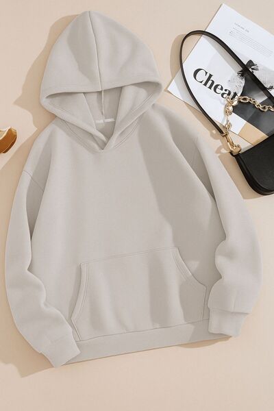 BENROMA سترة رياضية بقلنسوة كبيرة الحجم للجنسين مصنوعة من القطن الممشط بثلاث ...