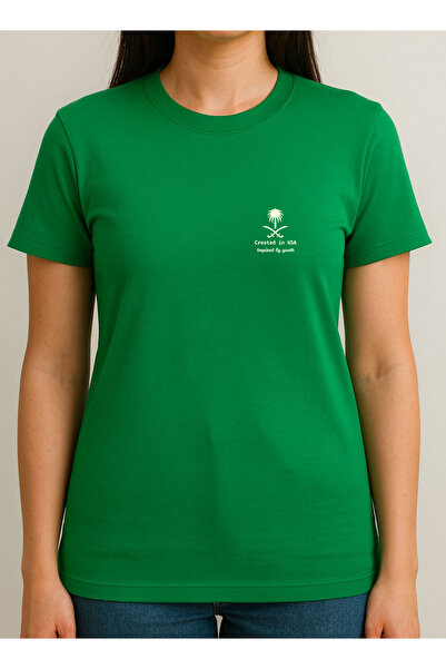 LOWHA Cotton T-Shirt for Saudi National Day or Everyday Saudi Pride Wear for Women & Men