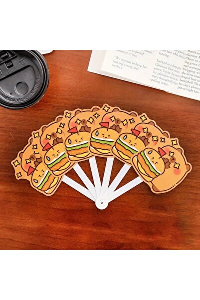 OEM Evantai pliabil Capibara – Design jucăuș cu pepene verde și cafea