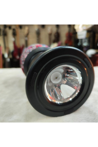 TEHNOSHOP Portable 10W solar Bluetooth speaker with FM radio and LED flashlight