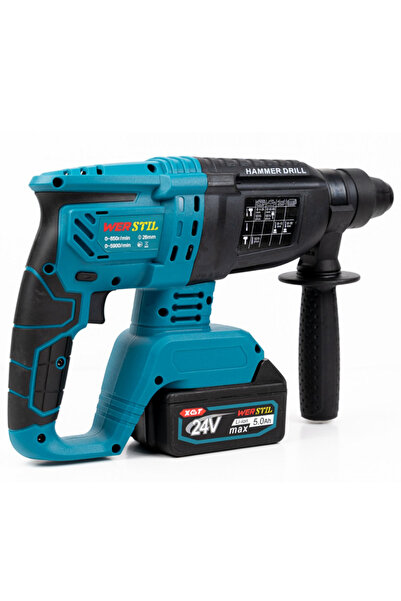 SPEEDSTORE Set of 4 Werstil 24V 5Ah flex power tools, hammer, self-tapping