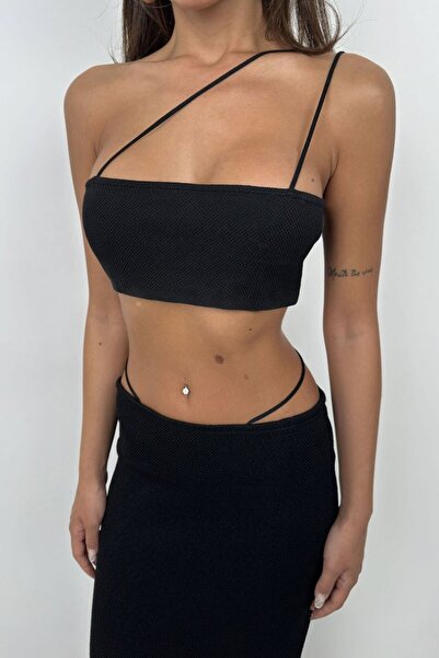 Wear Up Fusta maxi texturată cu detaliu frânghie