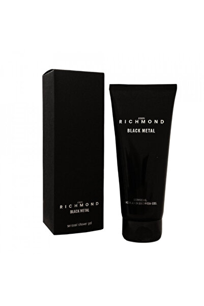 John Richmond Black Metal Shower Gel, Women, 200 ml