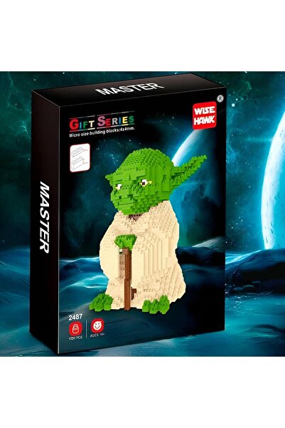 HEY GİDİ GİFT Star Wars Yoda Bricks Yapım Seti – 3D Mikro Oyuncak Blokları | ...