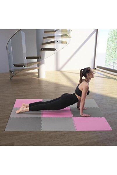 Other MP10 PUZZLE MAT MULTIPACK PINK-GREY 9 PIECES 10MM ONE FITNESS