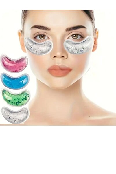 MODA 1 Çift Soğutucu Göz altı Bandı, Şişlikler İçin Göz Altı Sticker, Göz Rah...