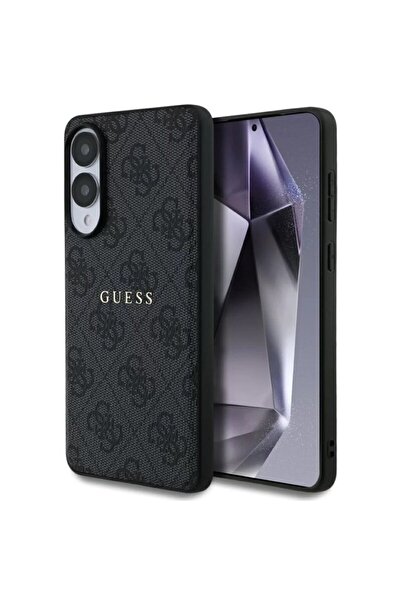 Guess Carcasă MagSafe Ring Classic Logo pentru Samsung Galaxy S25 Edge 4G, Ne...