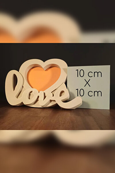 Genç 3D Ramă foto „Love” – Ramă decorativă cu tematică de dragoste