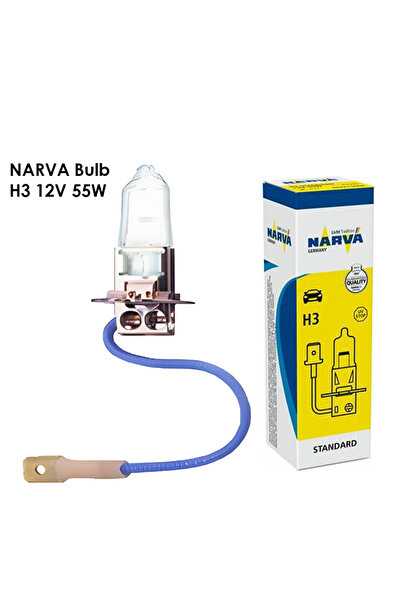 Narva H3 Standard 12V 55W, box 1 pc.