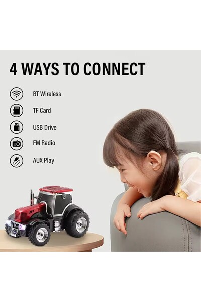 RTG WS560 Traktör Bluetooth Hoparlör 10W Bluetooth Speaker