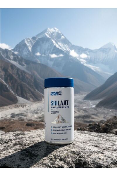 applied nutrition Shilajit Himalayan Health 30,000mg, Rich In 85+ Trace Minerals, 90 Capsules