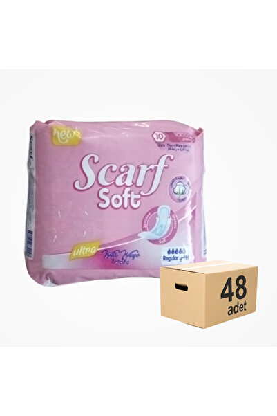 Scarf Soft Hygiene Daily Pad Ultra Thin 10 Pack X 48 Packs (480 Pieces)