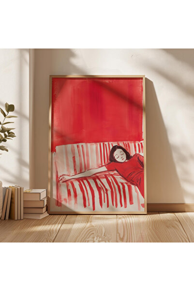 Tuba Decor Tablo dintr-o singură bucată cu rame din lemn pentru sufragerie, s...