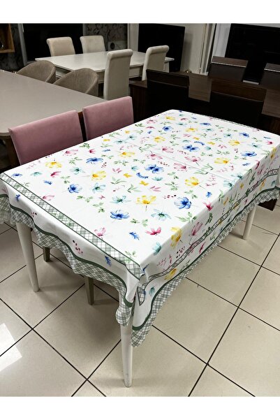 GÜNEYKUMAŞ Digital Printed Table Cloth Stain-Proof 140X180