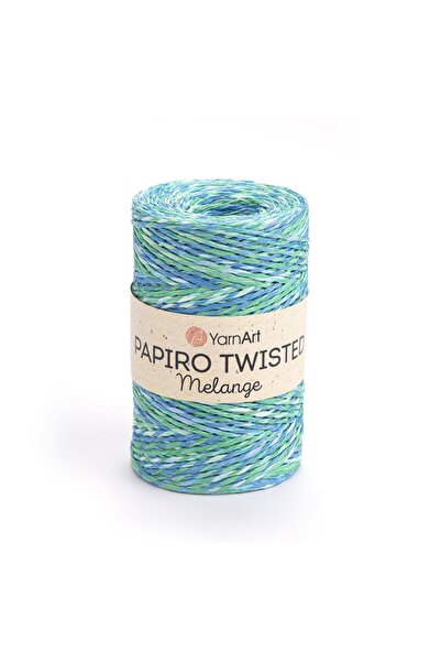 Yarnart ورق إبرول ملتوي متعدد الألوان - خيط ورق إبرول-2303