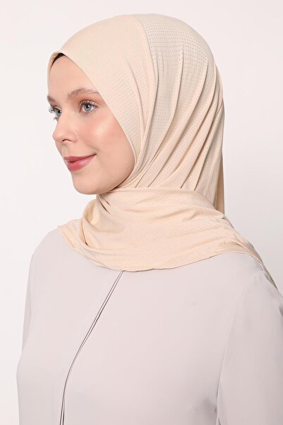Levidor أوشحة حجاب كريمية