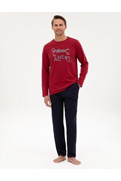 Pierre Cardin Bordo Pijama Takımı 50322652-900