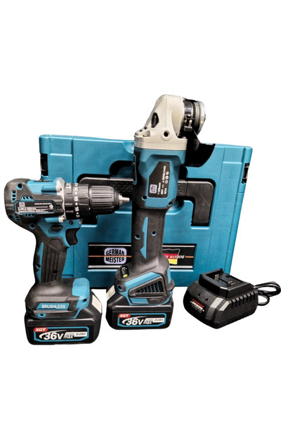 TEHNOSHOP 36V 8Ah self-tapping and grinder kit with carrying bag