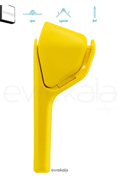 Dreamfarm Evrekala Lemon Squeezer 24 cm Lemon Juicer - Authorized Evrekala - Yellow Lemon Fluicer Squeeze