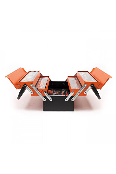 SPEEDSTORE 85-piece metal tool kit with 4 drawers for DIY