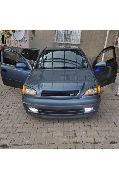 bestuning Opel Astra G 1998-2004 Uyumlu Evrensel 2 Parça Astra H Model Ön Ek Tampon Dili Lip Esnek Karlık