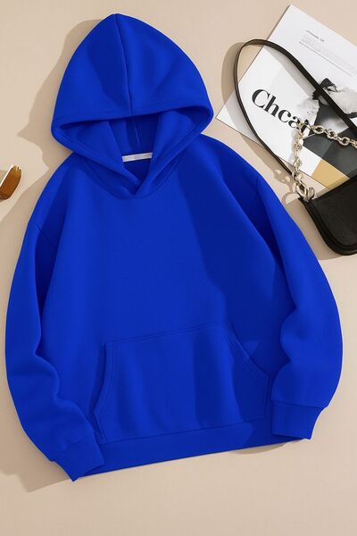 BENROMA سترة رياضية بقلنسوة كبيرة الحجم للجنسين مصنوعة من القطن الممشط بثلاث ...