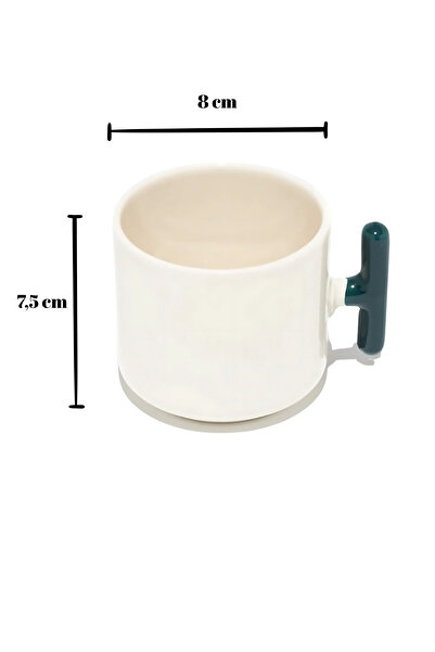 baskigo.com Christmas/New Year/Christmas Themed Latte Cup - Gift Ceramic Mug