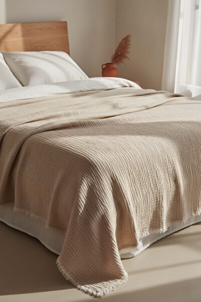 JOJOMIA Mayla Double Bedspread Natural 240X260