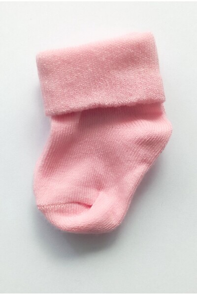 Esinti 5 Pairs of Newborn Boxed Unisex Baby Boy and Girl Colorful Socks