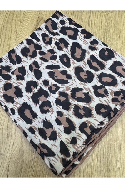 Aknur Moda Leopard Soft Scarf