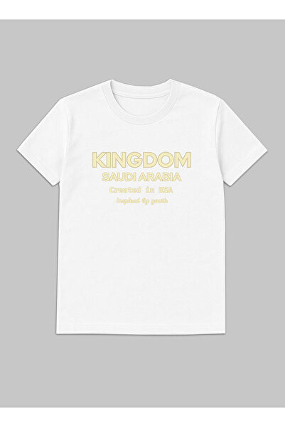 LOWHA Cotton T-Shirt for Saudi National Day or Everyday Saudi Pride Wear for Women & Men