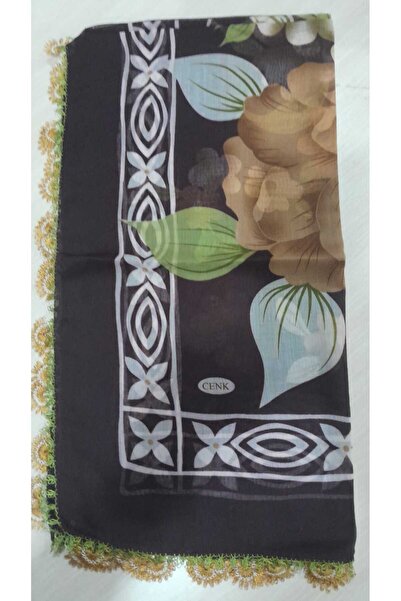 Papatyam تطريز يدوي/تطريز يمني/قماش تول يدوي الصنع/100×100/بوليستر يمني