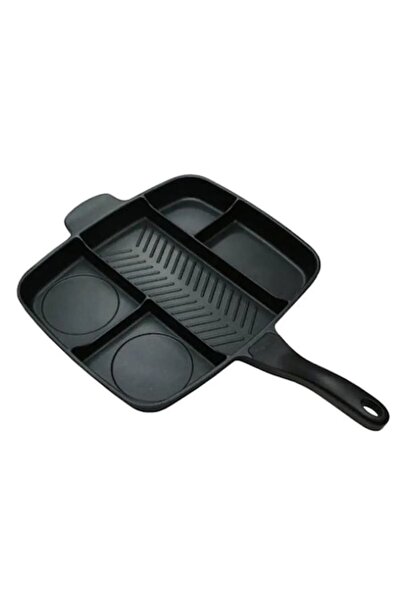 Tiessa Πολυλειτουργικό τηγάνι Tiessa®, αλουμινίου, μαύρο, 32 x 38 cm