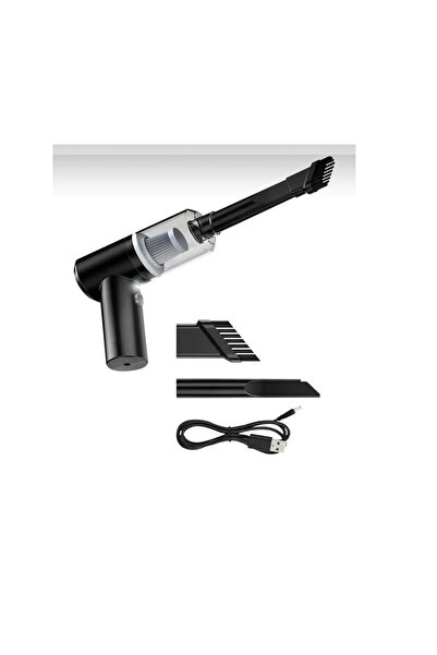 Oto Vizy10 Mini Araç Süpürgesi ve Araç Lastik Şişirme Pompası