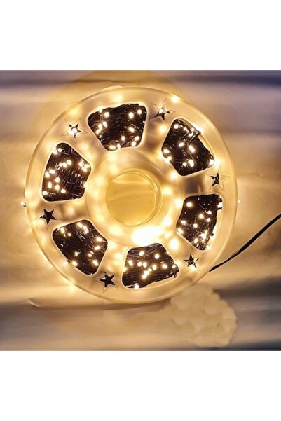 instalatie Șir luminos liniar de Crăciun, sârmă neagră, 50 m, 500 LED-uri, al...