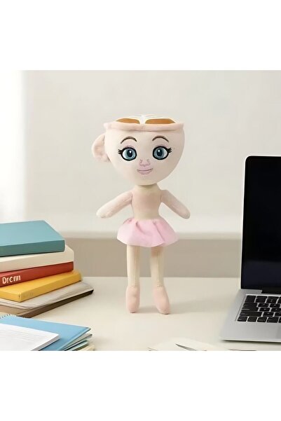 DrKala Plus Toy Ballerina Cappuccina, 30 cm, Italian Brainrot
