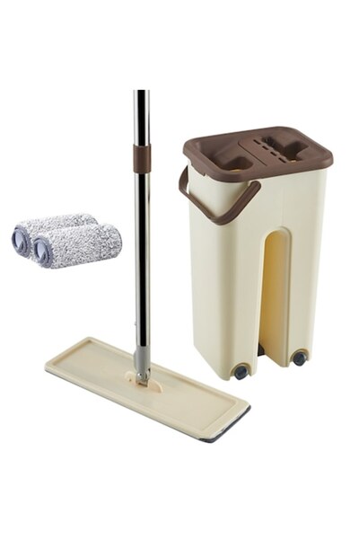 Reflection Vision Set galeata 2 cuve, cu storcator si 2 rezerve mop pentru cu...